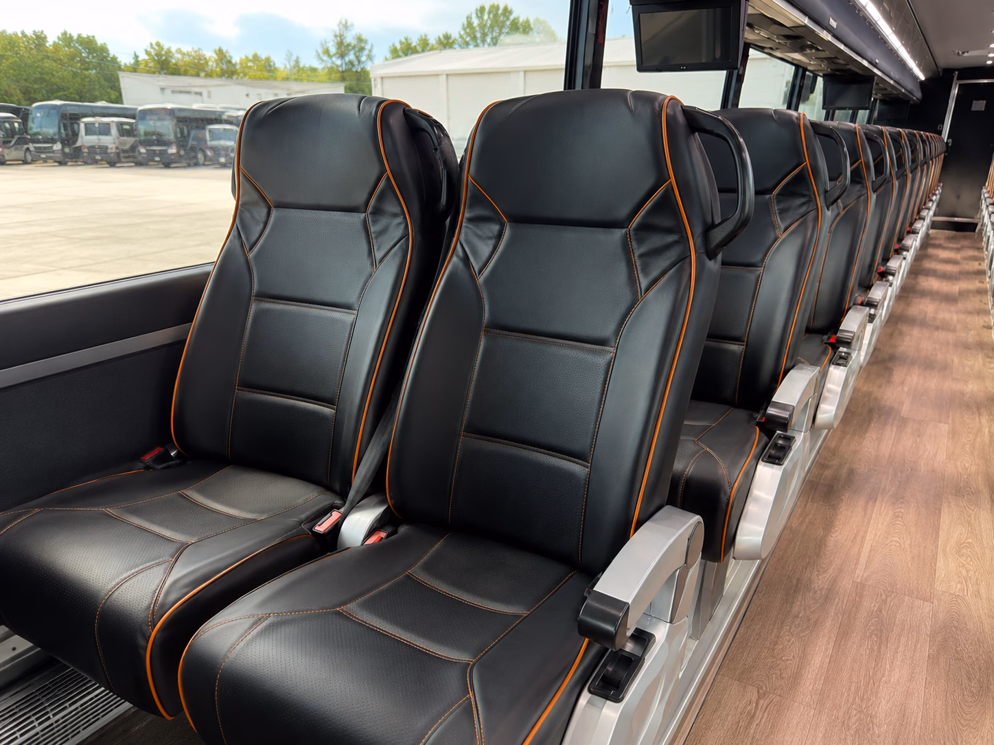 topeka charter bus inside